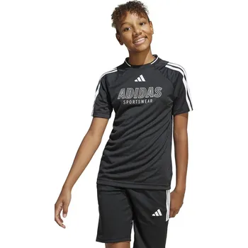 Dětská móda Dětské tričko adidas JI6178 černá 99X, vel. 128