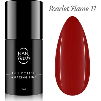 Přípravek na nehty NANI gel lak Amazing Line 5 ml - Scarlet Flame