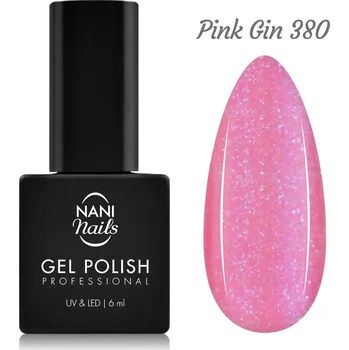Lak na nehty NANI gel lak 6 ml - Pink Gin