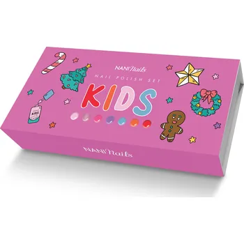 Umělé nehty NANI sada dětských laků Christmas