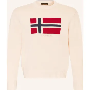 Pánský svetr Napapijri Pánský Svetr D-Murca, krémová, XL