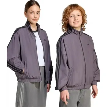 Chlapecká mikina Dětská mikina adidas Originals KC5045 fialová 49X, vel. 158