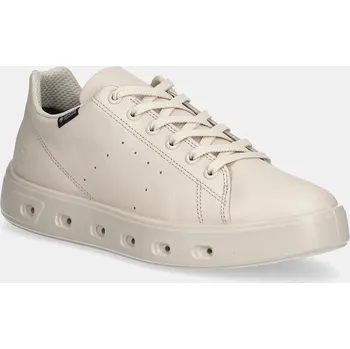 Dámské tenisky Kožené tenisky Ecco Street 720 Lea Gtxs dámské, béžová barva, 209763-01378 209763.01378 80X, EUR 40