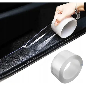 Lepicí páska PÁSKA FÓLIE BEZBARVÁ 5 cm 5 m PRŮHLEDNÁ OCHRANNÁ PRAHOVÁ