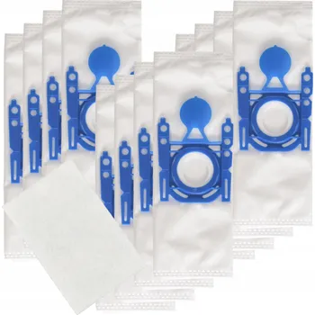Sáček do vysavače 12x Syntetické sáčky do vysavače Bosch série 2 4 6 8 GALL GL30 GL20 TYP G + Filtr