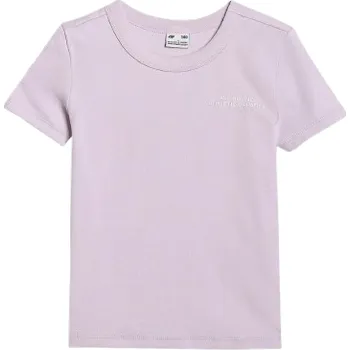 Chlapecké tričko Dětské triko 4F Tshirt F2389 Dětská velikost: 146 / Barva: světle růžová