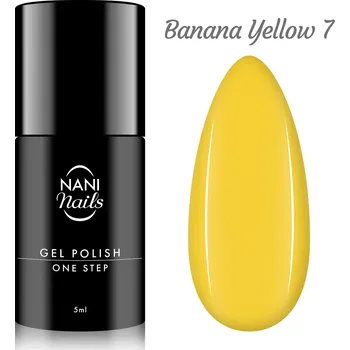 Lak na nehty NANI gel lak One Step 5 ml - Banana Yellow