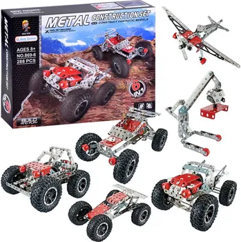 ostatní stavebnice JOKO Kovová stavebnice 6v1 Hard 288ks