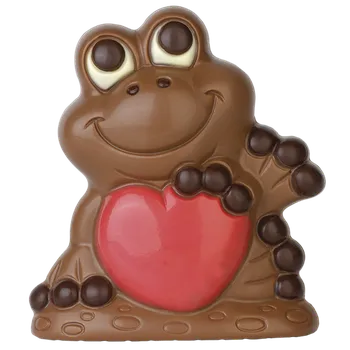 Forma na pečení Forma na čokoládu - Žába se srdcem 3D 110 g