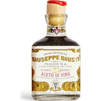 Ocet GIUSTI Modena 1605 Vinný ocet RESERVE 250 ml, Giusti