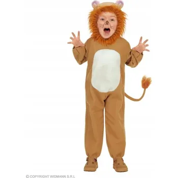 Karnevalový kostým KOSTÝM MALÝ LEV LÍČE LÍČETE LVA ZVÍŘÁTKO 104