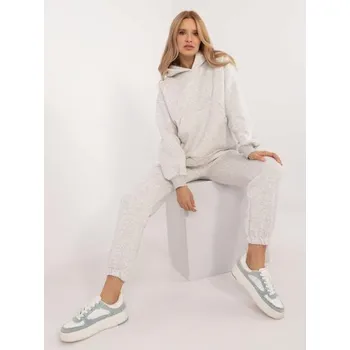 Šedá dámská základní souprava oversize