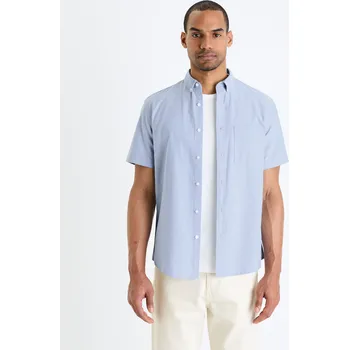 Pánská košile Celio Košile regular Daxfordmc 1134067 Modrá XXL