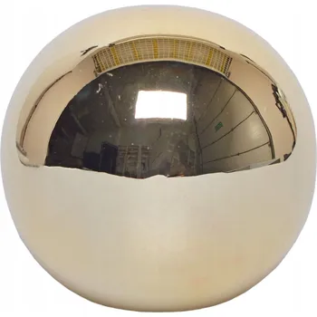 Vánoční ozdoba Balón gigant velký koule zlatá obrovský 1 Ks 45 cm velký zlatý balón na girlandy