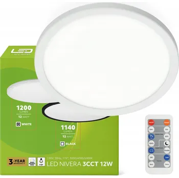 Kulatý Stropní Svítidlo Laitica , bílá