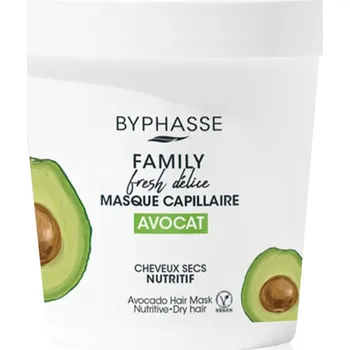 Vlasová regenerace BYPHASSE Avocat maska na vlasy 250 ml