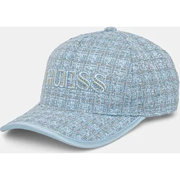 Kšiltovka Kšiltovka Guess ELSA modrá barva, vzorovaná, W5RZ04 WGW82 W5RZ04.WGW82 55X, vel. ONE SIZE