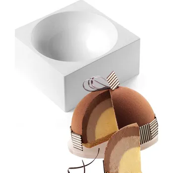 Forma na pečení Forma silikonová Zuc (polokoule) prům.18, v.9cm