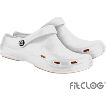 Pánská zdravotní obuv RAW FitClog pracovní obuv Barva: Bílá, Velikost: 37 7772_BIL2