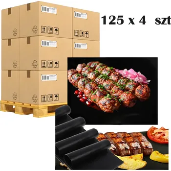 Příslušenství pro gril Real Home CARTON 125KMPL x 4 PACK Teflonový grilovací tác na pečení z grilu do trouby pro opakované použití