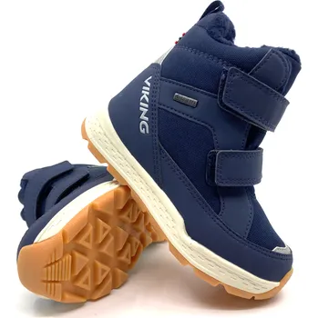 Chlapecká zimní obuv Viking Espo Warm GTX 2V Navy s GoreTex 32, Vnitřní délka boty: 20,9 cm