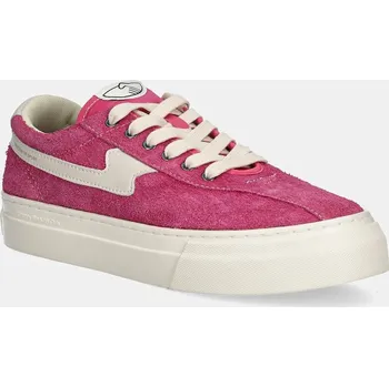 Pánské tenisky Semišové tenisky Stepney Workers Club DELLOW S-STRIKE CUP GEO-MERGED růžová barva, YA25335 30X, EUR 41