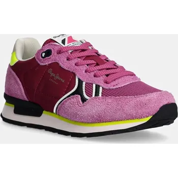 Dámské tenisky Sneakers boty Pepe Jeans PLS40025 růžová 43X, EUR 36