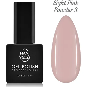 Lak na nehty NANI gel lak 6 ml - Light Pink Powder
