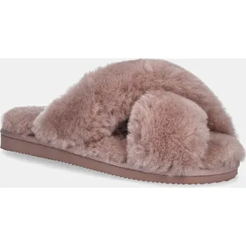 Dámské pantofle Vlněné pantofle Answear.LAB AW25.12 růžová 30X, EUR 40