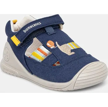 Dívčí obuv Dětské sandály Biomecanics tmavomodrá barva, 252178 59X, EUR 19