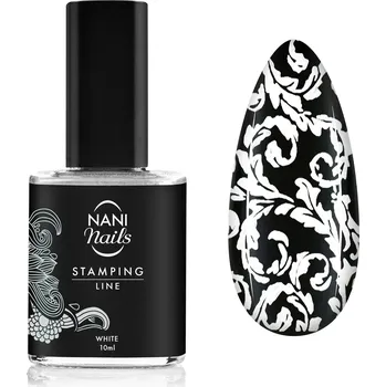 Lak na nehty NANI lak pro razítkovou metodu 10 ml - White