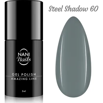 Lak na nehty NANI gel lak Amazing Line 5 ml - Steel Shadow