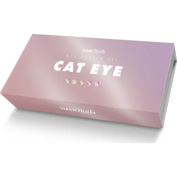 Umělé nehty NANI sada gel laků Cat Eye