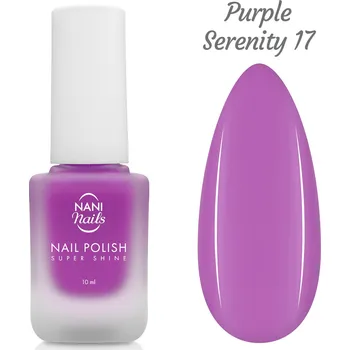 Lak na nehty NANI lak na nehty Super Shine 10 ml - Purple Serenity