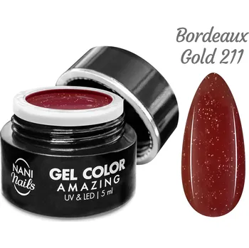 NANI UV gel Amazing Line 5 ml - Bordeaux Gold