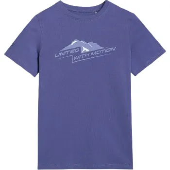 Dětské triko 4F Tshirt M2404 Dětská velikost: 140 / Barva: modrá