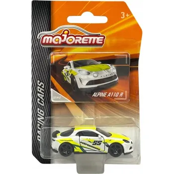 autíčko MAJORETTE RACING ALPINE A110 R ŽLUTÁ 1:64 NOVÝ KOVOVÝ MODEL
