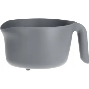 KUCHYŇSKÁ MÍSA PLASTOVÁ TMAVĚ ŠEDÁ S UCHEM 27 X 20,5 CM 3000 ML