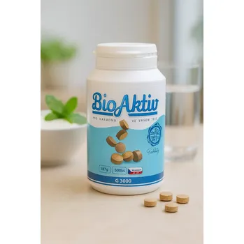 BIOAKTIV Family – tablety 500 ks | Global 3000. (S laktogenní mikroflórou, vitamíny, minerálními látkami a stopovými prvky. Doplněk stravy se sladidlem v tabletách.)