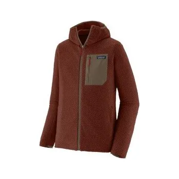 Pánská softshellová bunda Patagonia R1 Air Full-Zip Hoody Men Dried Vanilla hnědá S