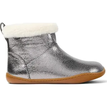 Dívčí sněhule Zimní boty Camper Peu Cami Kids stříbrná barva, K900365 K900365.28.34 SLV, EUR 28
