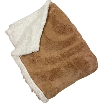 deka TiaHome Deka luxury beránková z mikroplyše béžová 200x230cm