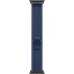 Apple Watch 49/46/45/44mm modrý/jasně modrý Trailový tah S/M černý titan