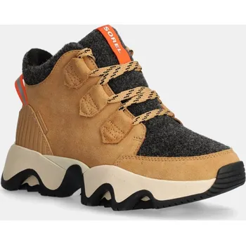 Dámská zimní obuv Sněhule Sorel KINETIC IMPACT CARIBOU P hnědá barva, 2099121253 82X, EUR 38