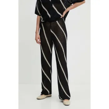 Dámské kalhoty Bavlněné kalhoty Samsoe Samsoe SAISHA F24200029 černá 99A, vel. S