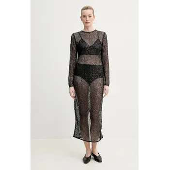 Dámské šaty Šaty Samsoe Samsoe SAMADDA F25100085 černá 99X, vel. M