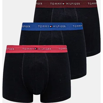 Boxerky Boxerky Tommy Hilfiger 3-pack UM0UM02763 černá 99L, vel. S