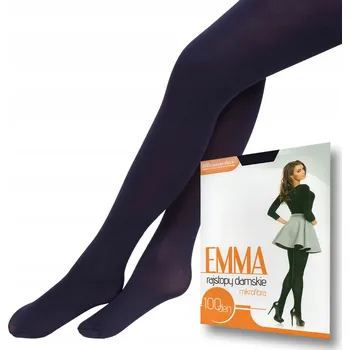 Dámské punčochy Hladké Punčocháče Romartex EMMA 100 DEN šedé Grafitové, velikost 4