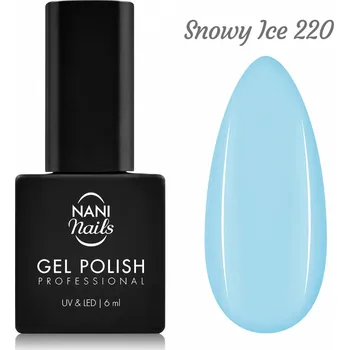 Přípravek na nehty NANI gel lak 6 ml - Snowy Ice
