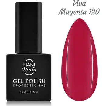 Lak na nehty NANI gel lak 6 ml - Viva Magenta
